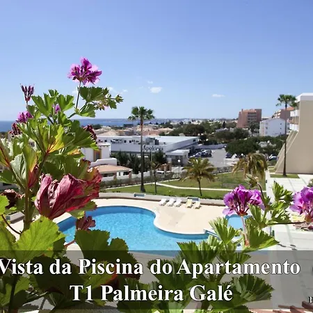 O A Ramos Palmeira Gale Esta Inserido Num Com Piscina, Fica Apenas A 250 Metros Da Da Gale - Com Ar Condicionado Na Sala, Smart Tv Com Prime Video E Cozinha Completa Апартаменты Албуфейра